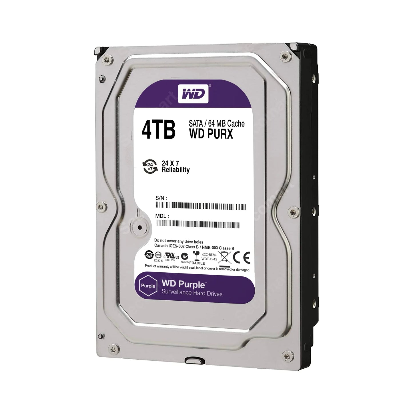 HDD 4 T.B WD purple