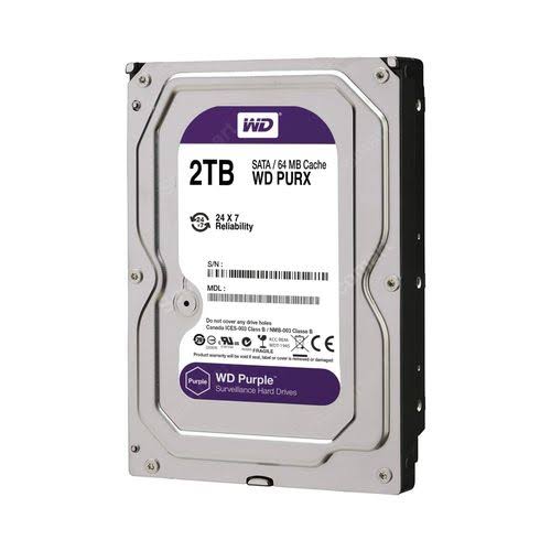 HDD 2 T.B WD purple